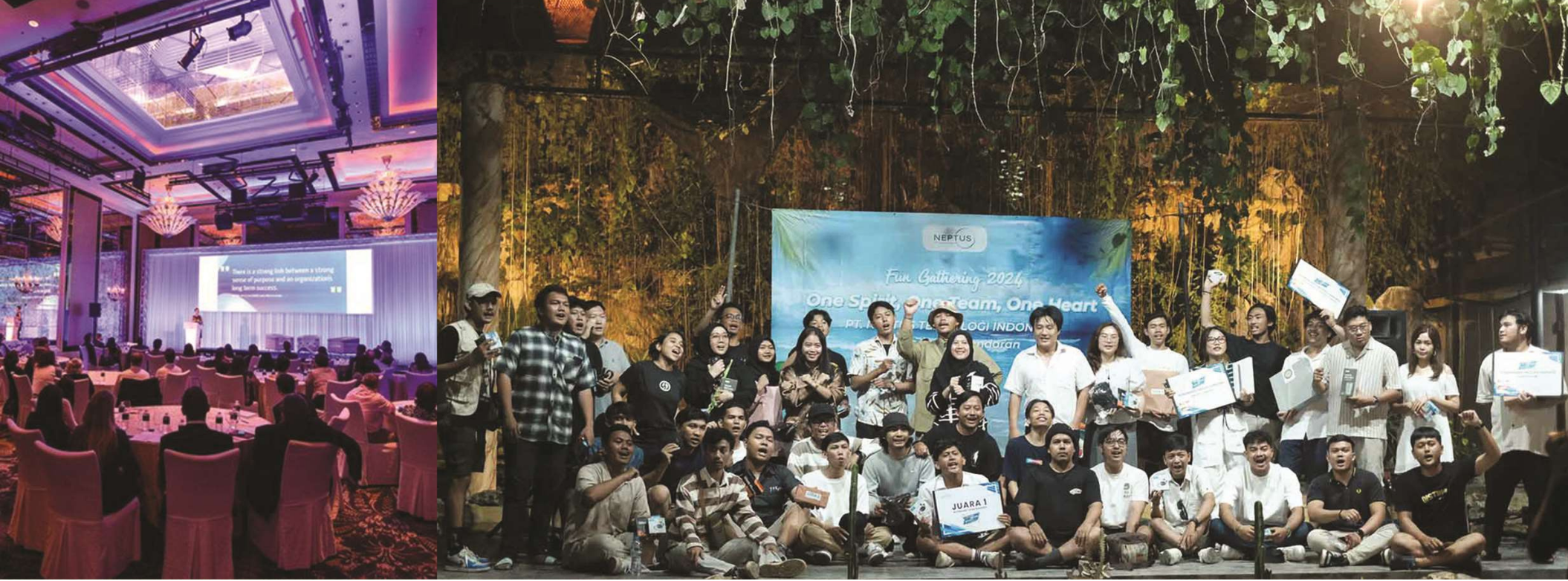 Corporate gathering Admos - Employee gathering profesional